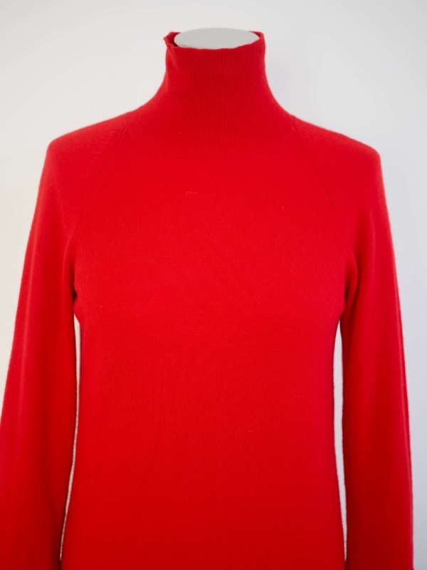 Dress LOUIS VUITTON Red Cashmere Knit Size M - Image 4