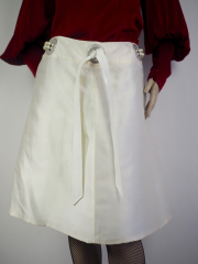 スカート Valentino Blue/ivory silk skirt Valentino Blue/ivory silk skirt | VAZLUXE.COM