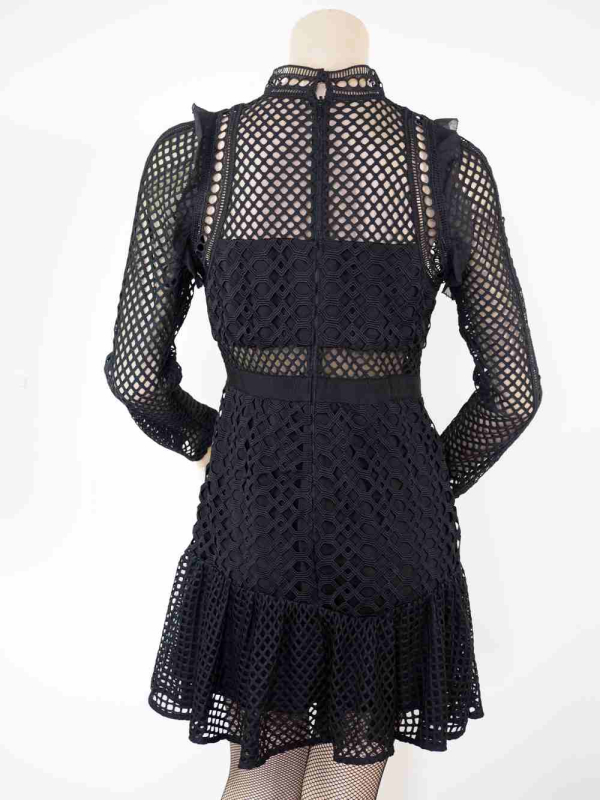 Self-Portret-black-lace-dress-evening-coctail-