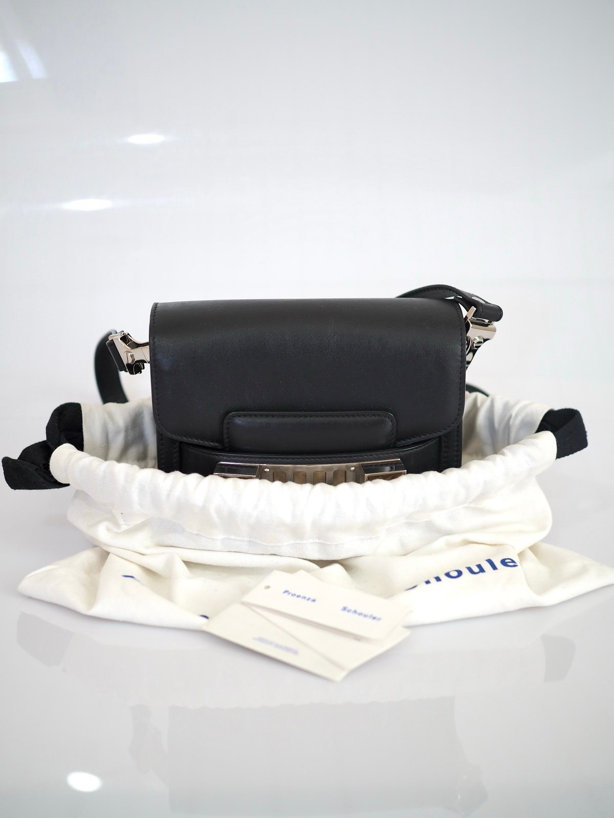 Bag PROENZA SCHOULER Tiny Black Leather 8