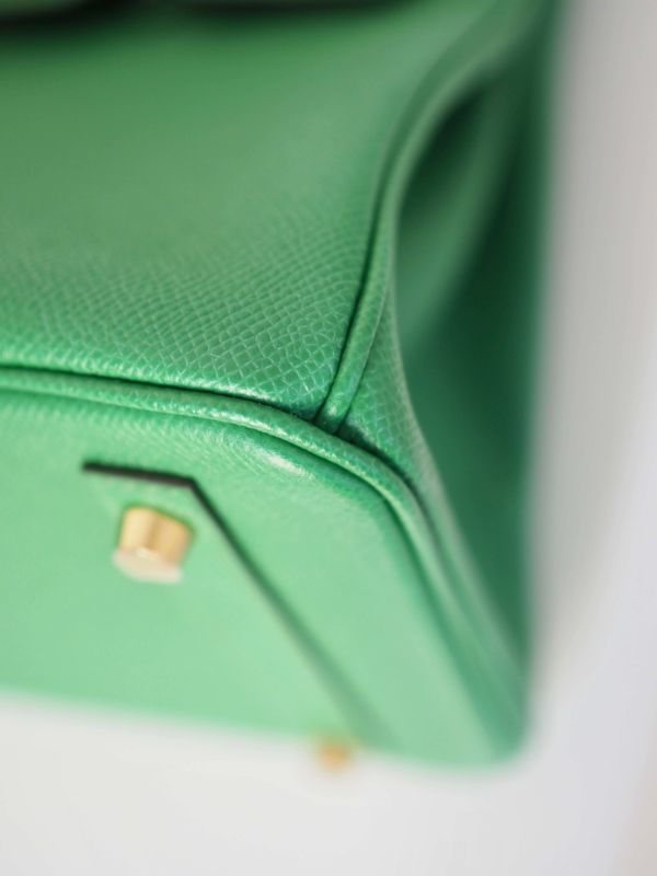 Bag HERMES Birkin 30 Vert Cactus Epsom Gold Hardware - Image 10