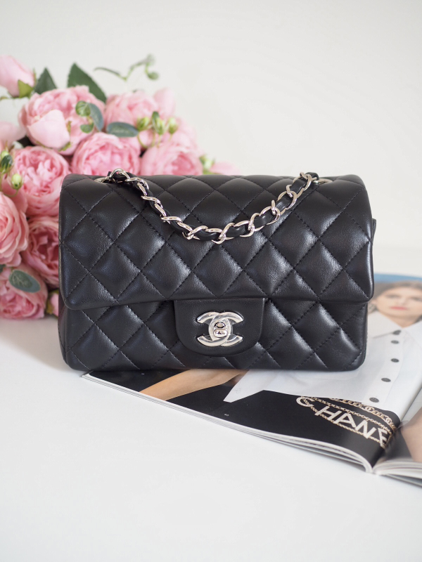 Bag CHANEL Timeless Mini Rectangular Black Lambskin SHW - Image 2