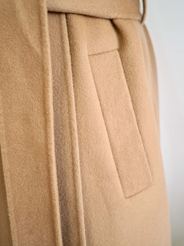 Diana-Furstenberg-beige-wool-long-coat-new