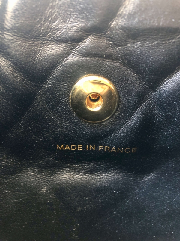 Bag CHANEL Vintage Backpack Black Lambskin GHW - Image 16