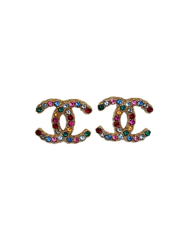 Chanel-multicolor-rain-stones-CC-earrings-20K-new