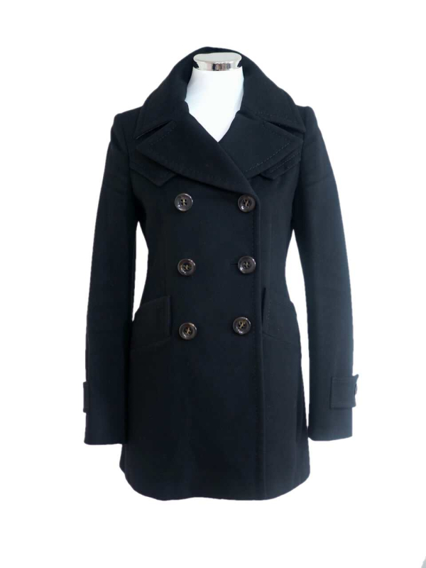 SportMax-by-Maxmara-double-breasted-black-wool-peacoat