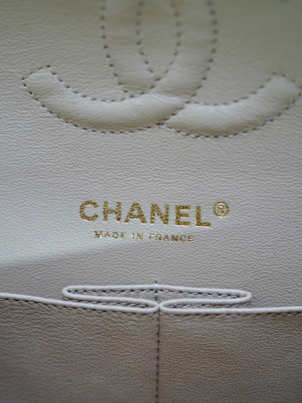 Bag CHANEL Timeless Medium Beige Grained Calfskin GHW - Image 14