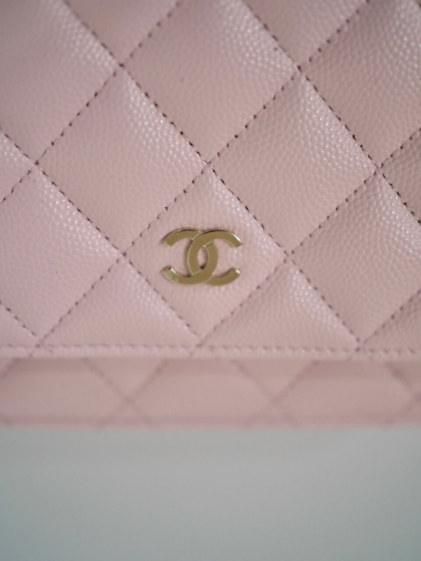 Bag CHANEL WOC Sakura Pink Grained Calfskin GHW - Image 5