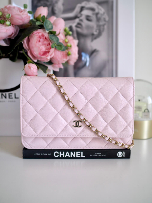 Bag CHANEL WOC Sakura Pink Grained Calfskin GHW - Image 2