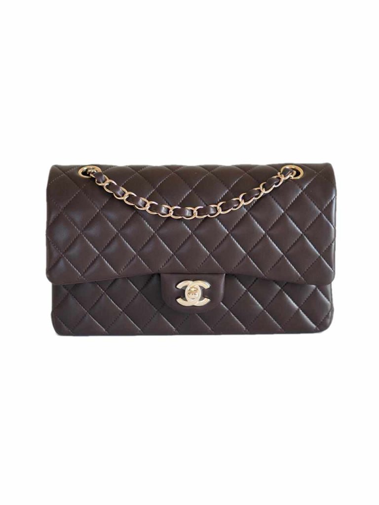 Chanel-Classic-Chocolate-bruin