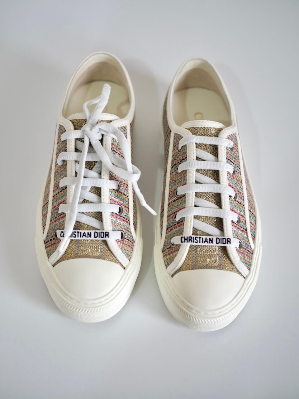 DIOR WalknDior Dior Oblique Embroidered Cotton Sneaker  Holt Renfrew