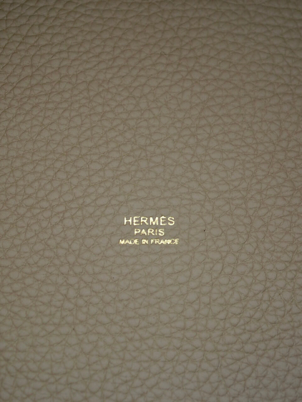 Bag HERMES Picotin Lock 22 Trench Clemence GHW - Image 11