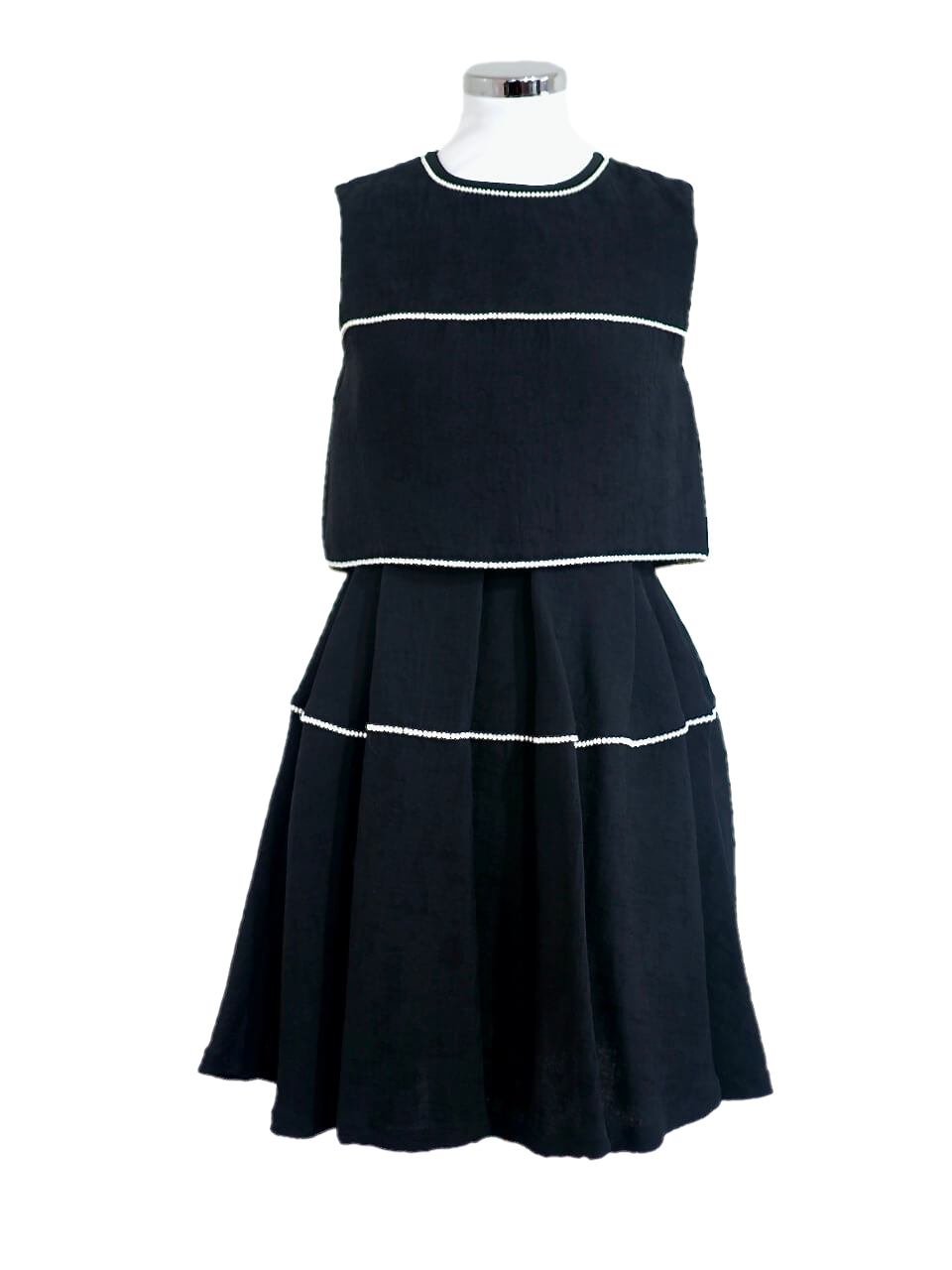 Maje Paris little black cocktail dress Chanel style