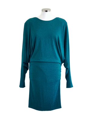 Dress Alexandre Vauthier green viscose lurex