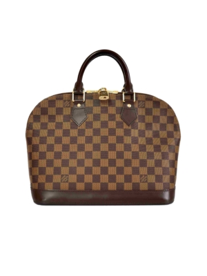 Louis Vuitton Alma PM brown damier ebene canvas