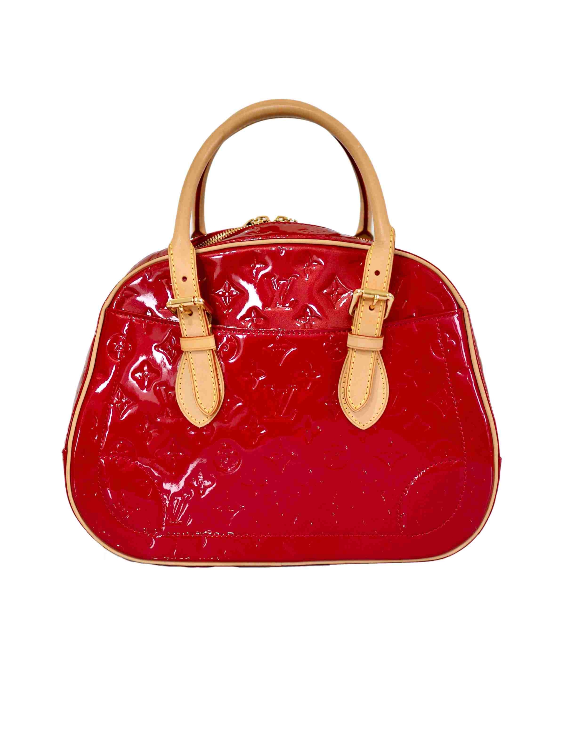 Louis Vuitton pomme d'amour vernis Summit drive bag