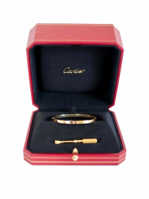 Cartier Love bracelet yellow gold small