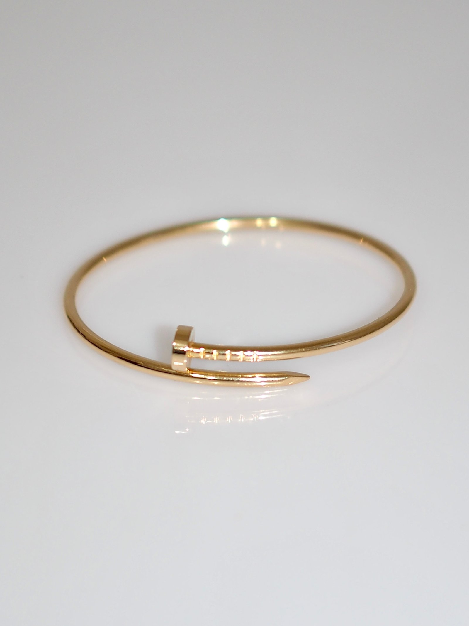 Cartier Juste un Clou small yellow gold bracelet pre-loved 1