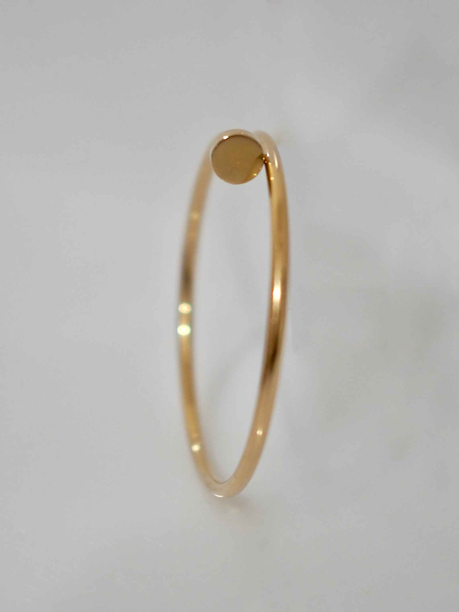 Cartier Juste un Clou small yellow gold bracelet pre-loved 3