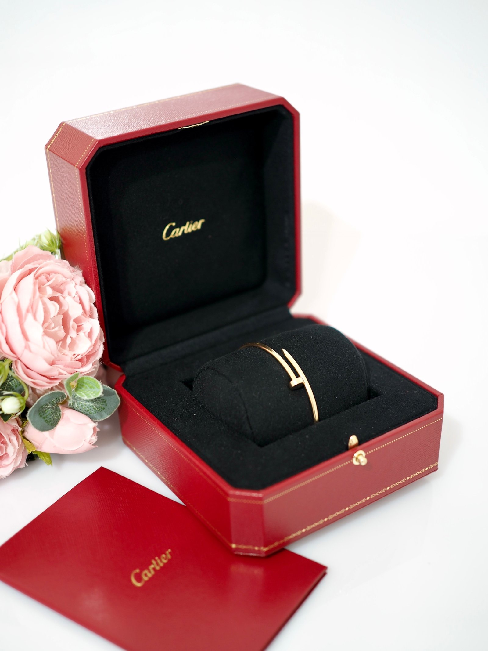 Cartier Juste un Clou small yellow gold bracelet pre-loved authentic