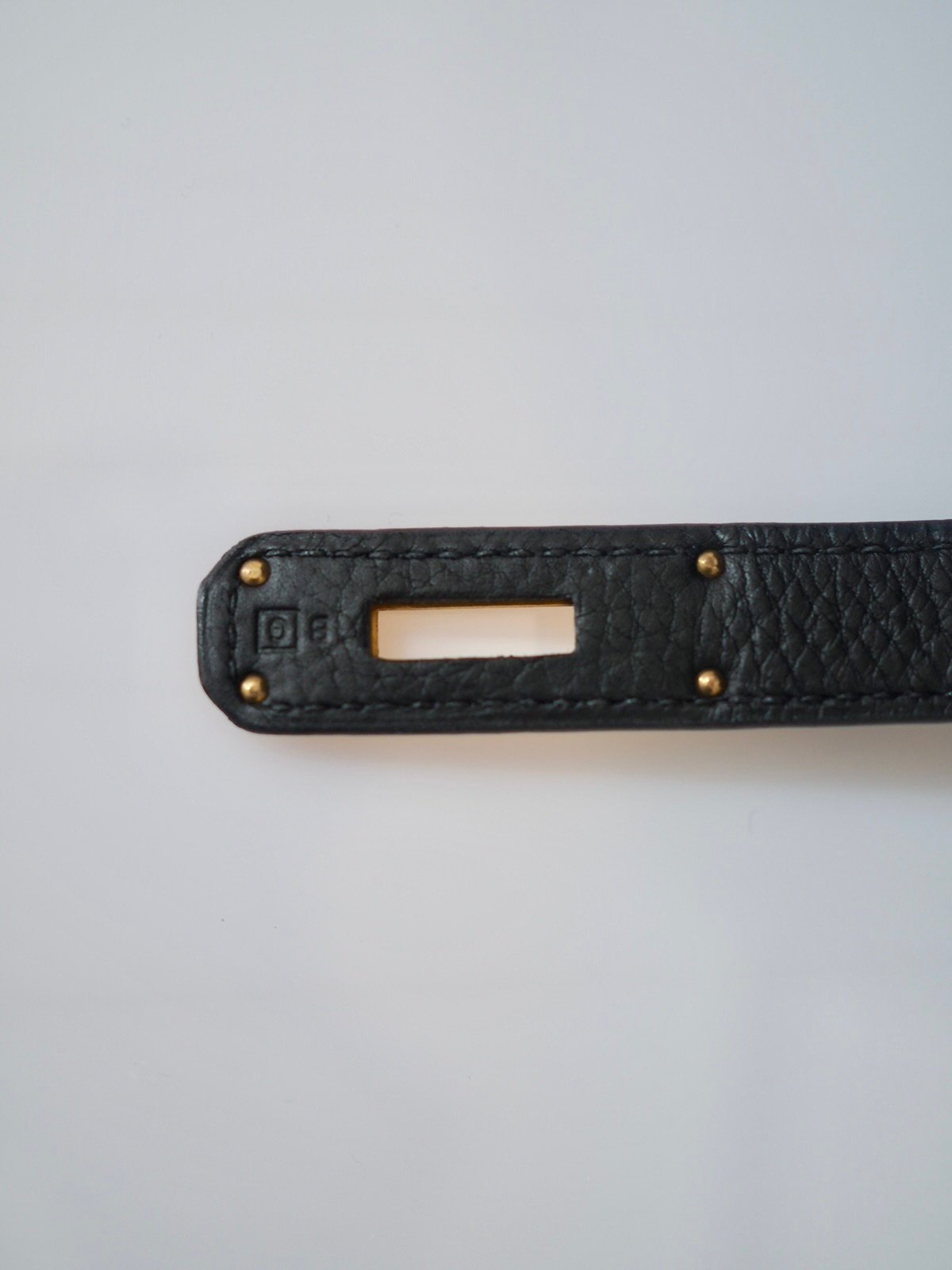 HERMES Birkin 35 Noir Togo Gold Hardware - Image 14