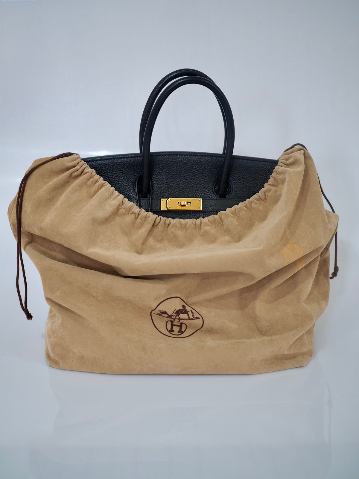 Hermes Birkin 35 noir togo bag 9