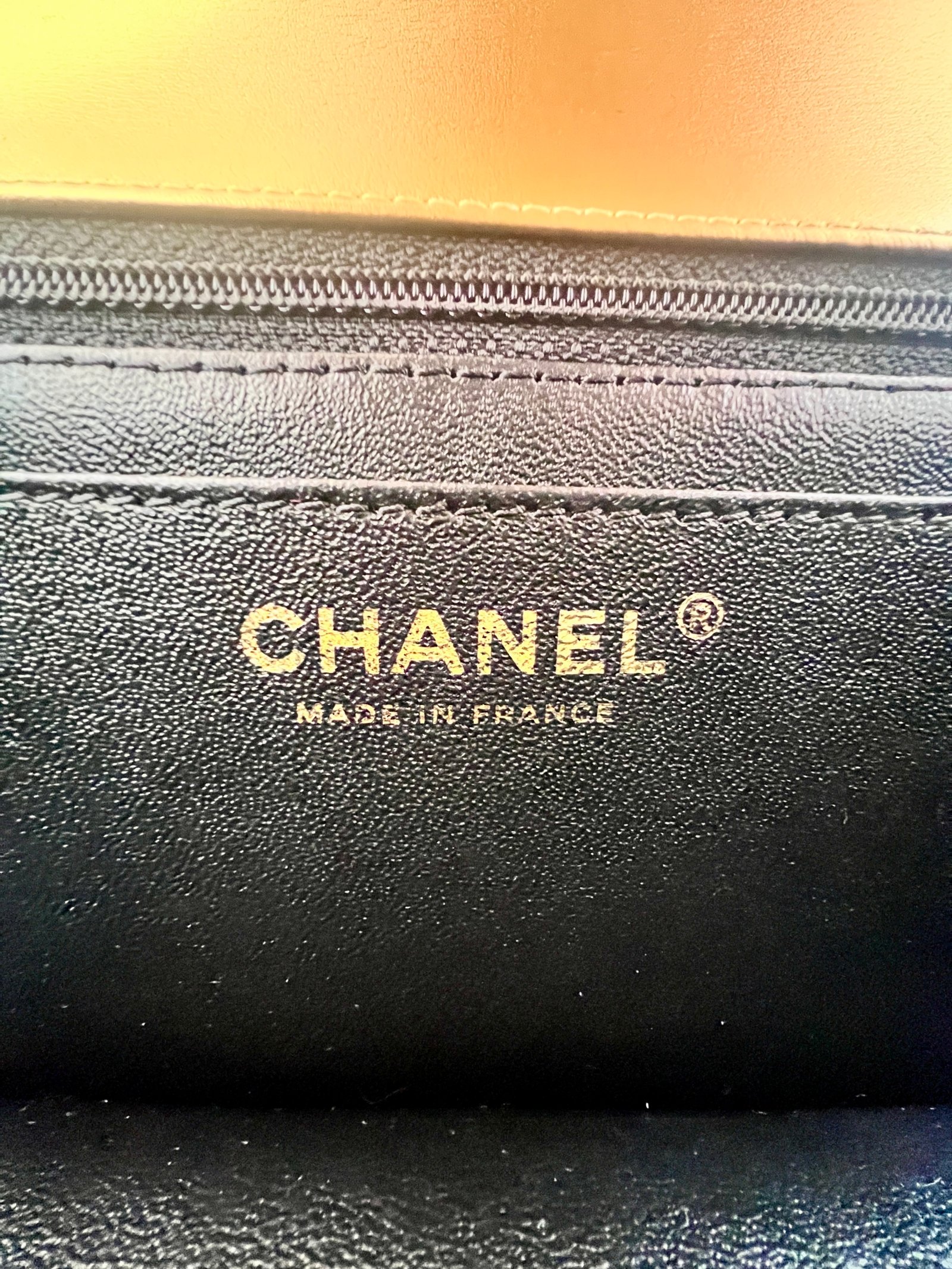 CHANEL Classic Mini Rectangular Bag Gold Croco GHW - Image 13
